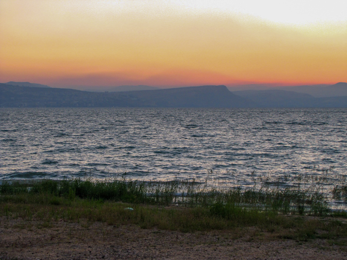 En Gev, a resort on eastern shore of Galilee