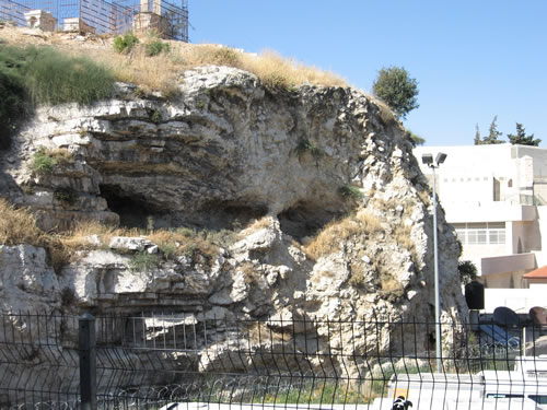 The Place of the Skull, Gordon's Calvary, Crucifixion