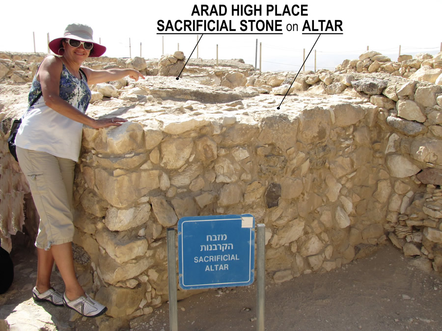 Pagan High Place Sacrificial Altar, Altar in Judah