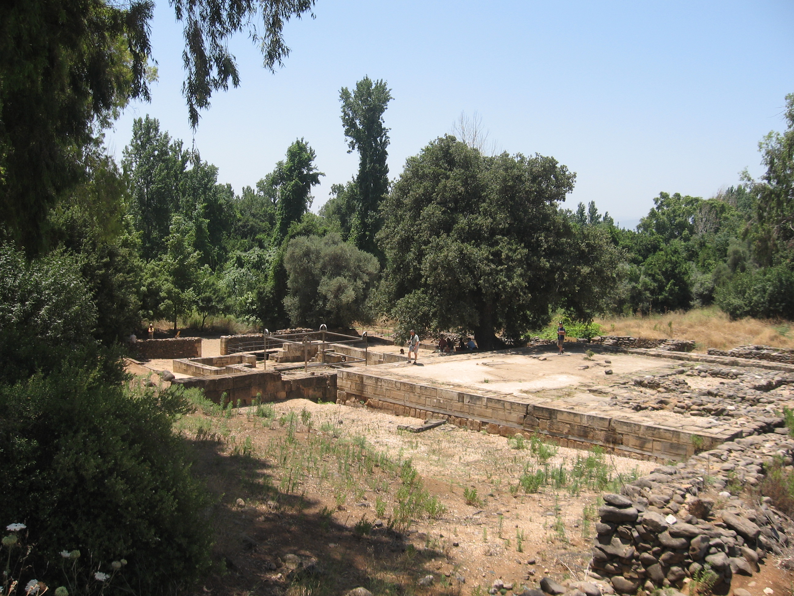 Golden Calf Shrine Temple in Dan Israel