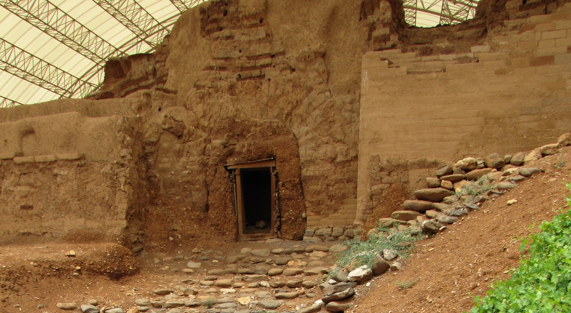 Dan Bronze Age Gate Front view