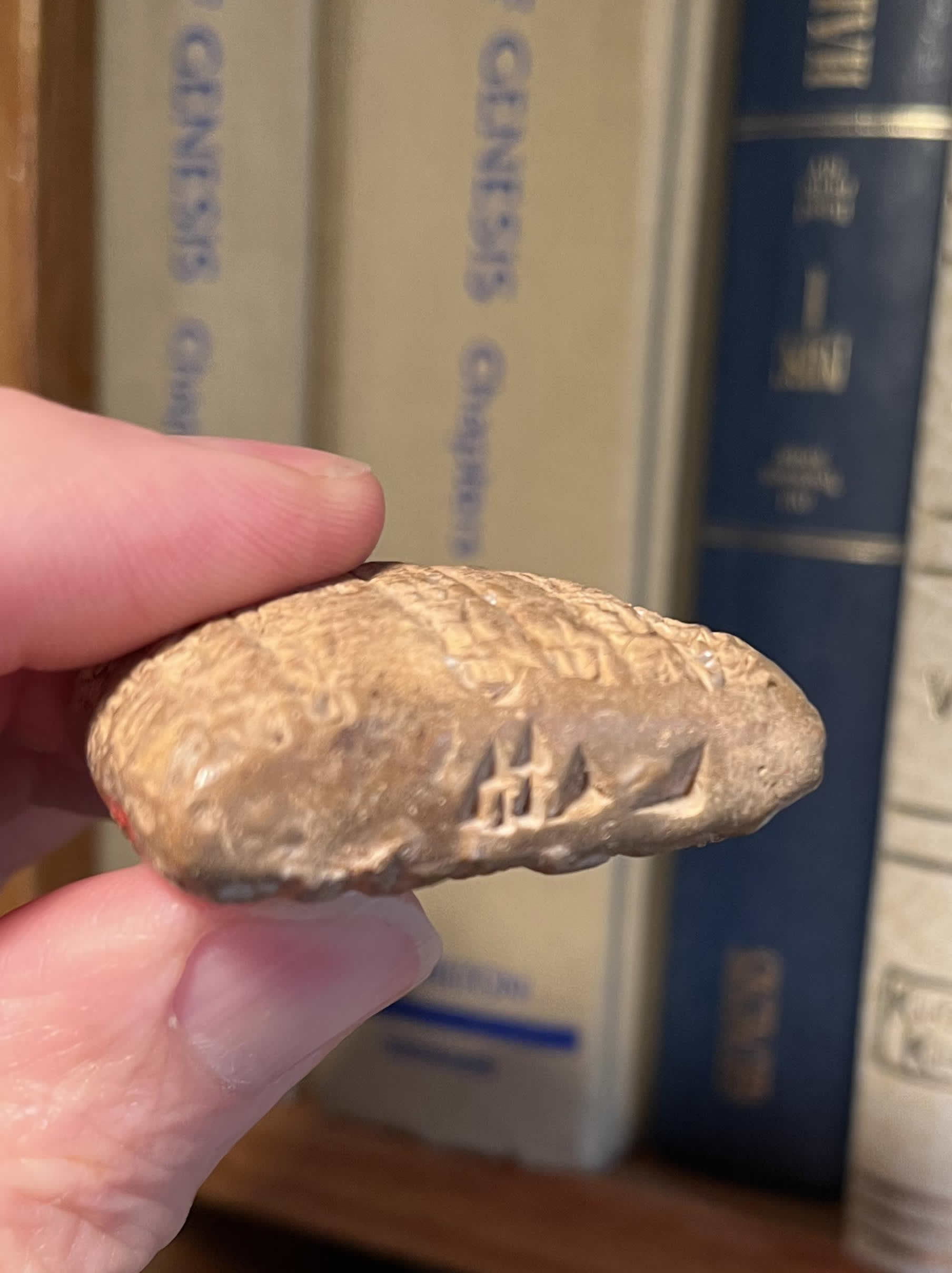 1900 BC Cuneiform Tablet Sumerian inscription side 3A FULL