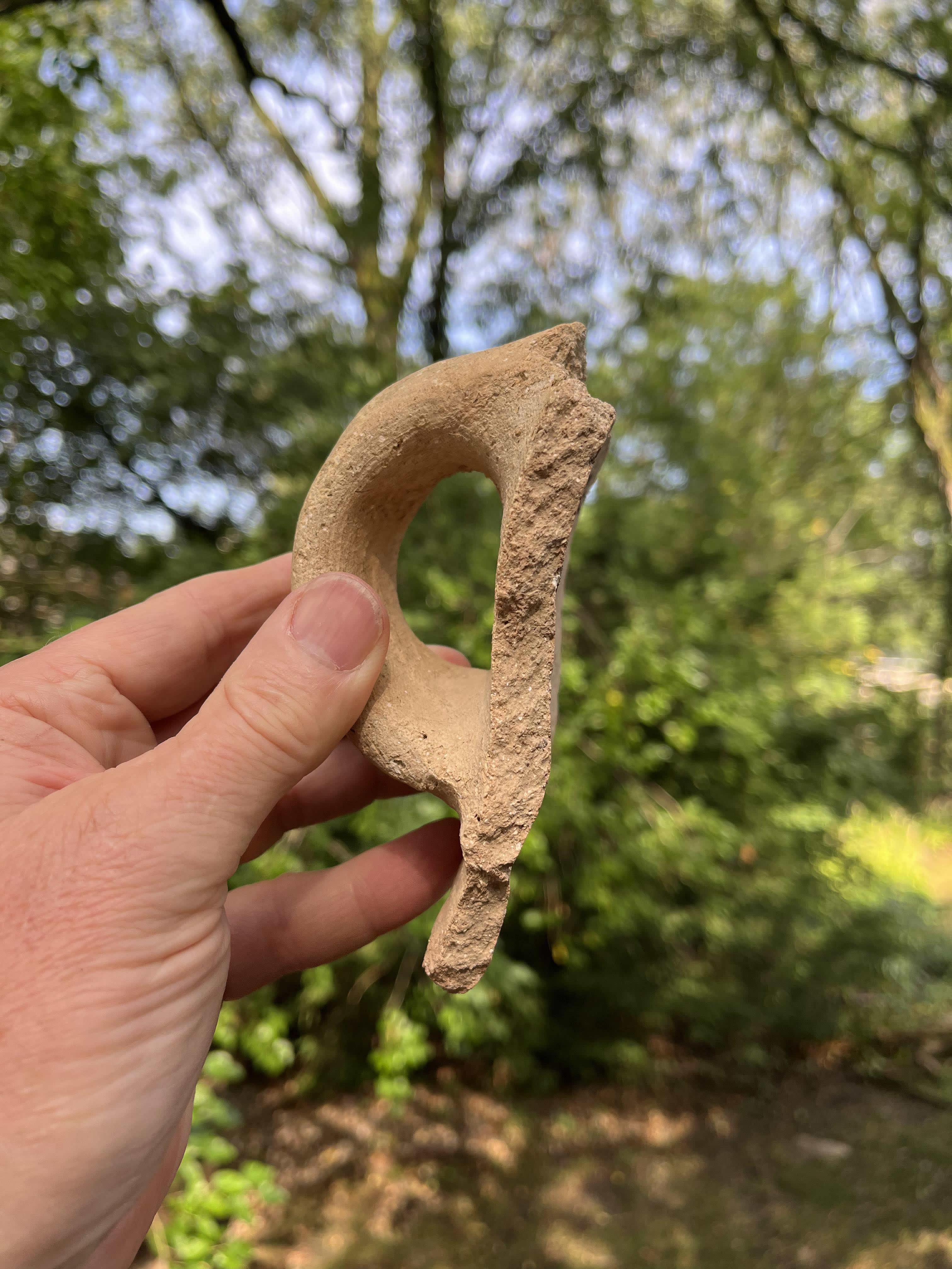 1000 BC Jar Handle excavated at Tall el Hammam ancient Sodom 2